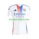 Camisola Olympique Lyonnais Branco Homem Equipamento principal 2024-2025 Mangas Curtas