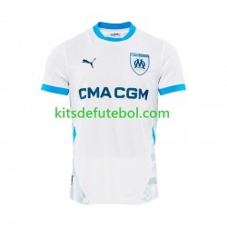 Camisola Olympique de Marseille Homem Equipamento principal 2024-2025 Mangas Curtas