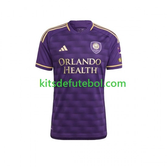 Camisola Orlando City SC Homem Equipamento principal 2023-2024 Mangas Curtas