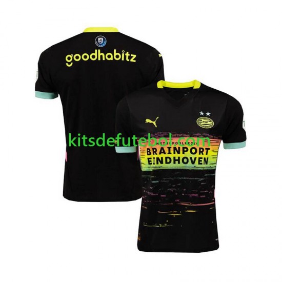 Camisola PSV Eindhoven Homem Equipamento alternativo 2024-2025 Mangas Curtas