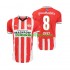Camisola PSV Eindhoven Sergino Dest 8 Homem Equipamento principal 2024-2025 Mangas Curtas