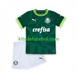 Camisola Palmeiras Criança Equipamento principal 2023-2024 Mangas Curtas