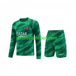 Camisola de Guarda-redes Paris Saint-Germain Criança Equipamento principal 2023-2024 Mangas Compridas