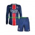 Camisola Paris Saint-Germain Criança Equipamento principal 2024-2025 Mangas Compridas