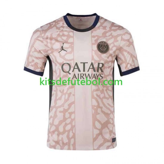 Camisola Paris Saint-Germain Homem Quarto equipamento 2023-2024 Mangas Curtas