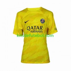 Camisola de Guarda-redes Paris Saint-Germain Homem Terceiro equipamento 2023-2024 Mangas Curtas
