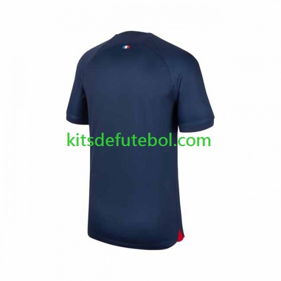Camisola Paris Saint-Germain Homem Equipamento principal 2023-2024 Mangas Curtas