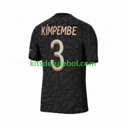 Camisola Paris Saint-Germain Kimpembe 3 Homem Terceiro equipamento 2023-2024 Mangas Curtas