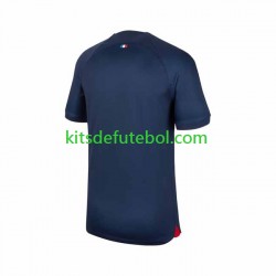 Camisola Paris Saint-Germain Mulheres Equipamento principal 2023-2024 Mangas Curtas