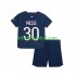 Camisola Paris Saint-Germain Lionel Messi 30 Criança Equipamento principal 2023-2024 Mangas Curtas