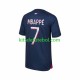 Camisola Paris Saint-Germain Mbappe 7 Homem Equipamento principal 2023-2024 Mangas Curtas