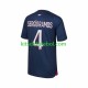 Camisola Paris Saint-Germain Sergio Ramos 4 Homem Equipamento principal 2023-2024 Mangas Curtas