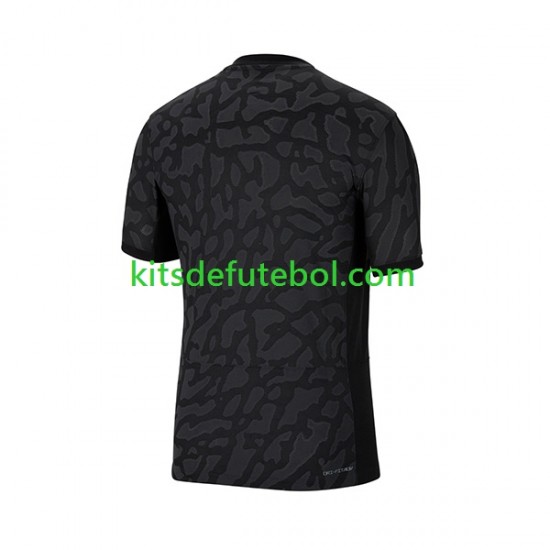 Camisola Paris Saint-Germain Homem Terceiro equipamento 2023-2024 Mangas Curtas