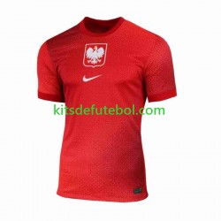 Camisola Selecção Polaca Homem Equipamento alternativo 2024 Mangas Curtas