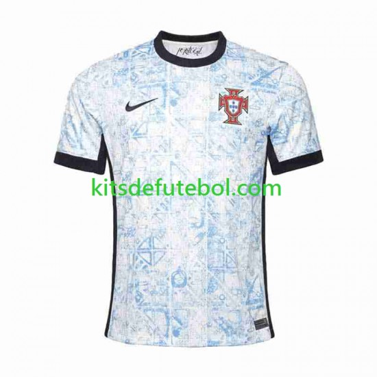 Camisola Seleção da Portuguesa Homem Equipamento alternativo Europeu 2024 Mangas Curtas