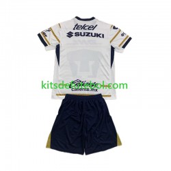 Camisola Pumas UNAM Criança Equipamento principal 2024-2025 Mangas Curtas