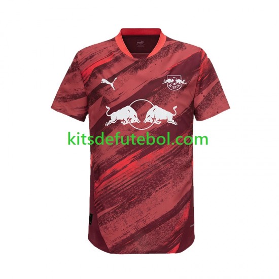 Camisola RB Leipzig Homem Equipamento alternativo 2024-2025 Mangas Curtas