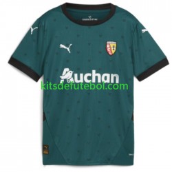 Camisola RC Lens Homem Equipamento alternativo 2024-2025 Mangas Curtas