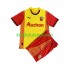Camisola RC Lens Criança Equipamento principal 2023-2024 Mangas Curtas