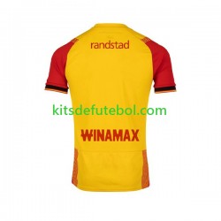 Camisola RC Lens Homem Equipamento principal 2023-2024 Mangas Curtas