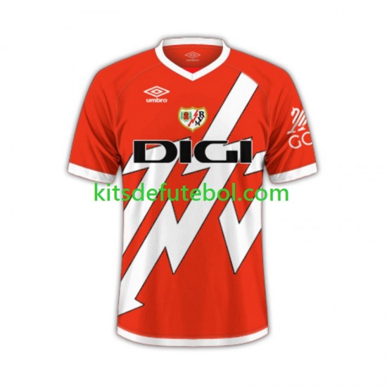 Camisola Rayo Vallecano Homem Equipamento alternativo 2024-2025 Mangas Curtas