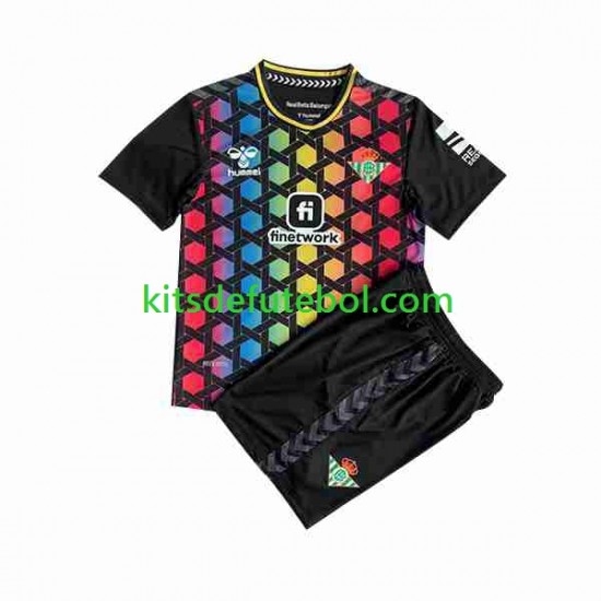 Camisola de Guarda-redes Real Betis Criança Equipamento principal 2023-2024 Mangas Curtas