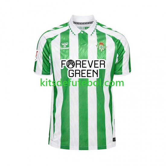 Camisola Real Betis Homem Equipamento principal 2024-2025 Mangas Curtas