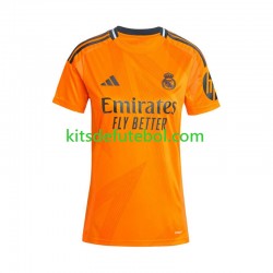 Camisola Real Madrid Mulheres Equipamento alternativo 2024-2025 Mangas Curtas