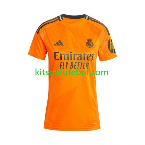 Camisola Real Madrid Mulheres Equipamento alternativo 2024-2025 Mangas Curtas