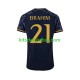 Camisola Real Madrid Brahim Diaz 21 Homem Equipamento alternativo 2023-2024 Mangas Curtas