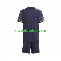 Camisola Real Madrid Criança Equipamento alternativo 2023-2024 Mangas Curtas