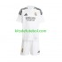 Camisola Real Madrid Branco Criança Equipamento principal 2024-2025 Mangas Curtas