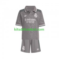 Camisola Real Madrid Criança Terceiro equipamento 2024-2025 Mangas Curtas