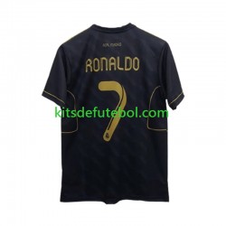 Camisola Real Madrid Cristiano Ronaldo 7 - Homem Equipamento alternativo 2011 2012 Mangas Curtas
