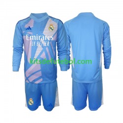 Camisola de Guarda-redes Real Madrid Criança Equipamento principal 2024-2025 Mangas Compridas