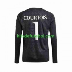 Camisola de Guarda-redes Real Madrid Thibaut Courtois 1 Homem Equipamento alternativo 2023-2024 Mangas Compridas