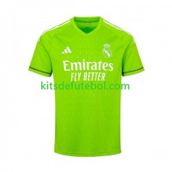 Camisola de Guarda-redes Real Madrid Thibaut Courtois 1 Homem Equipamento principal 2023-2024 Mangas Curtas