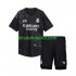 Camisola de Guarda-redes Real Madrid Preto Y3 Criança Quarto equipamento 2023-2024 Mangas Curtas