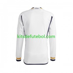 Camisola Real Madrid Homem Equipamento principal 2023-2024 Mangas Compridas