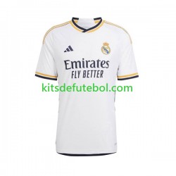 Camisola Real Madrid Homem Equipamento principal 2023-2024 Mangas Curtas