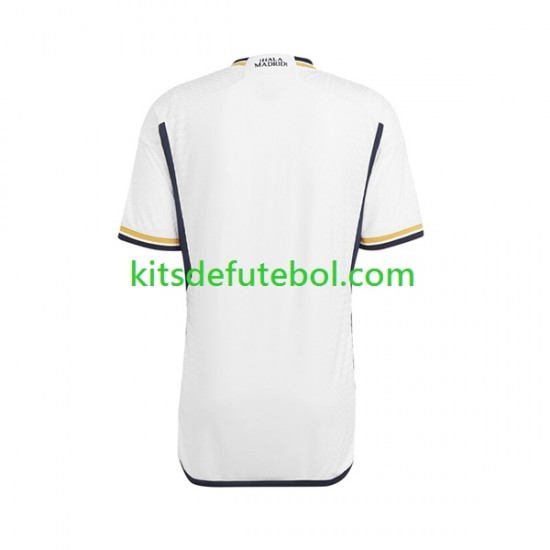 Camisola Real Madrid Homem Equipamento principal 2023-2024 Mangas Curtas
