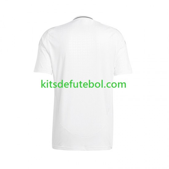 Camisola Real Madrid Homem Equipamento principal 2024-2025 Mangas Curtas