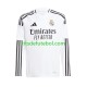 Camisola Real Madrid Branco Homem Equipamento principal 2024-2025 Mangas Compridas