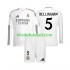 Camisola Real Madrid Jude Bellingham 5 Criança Equipamento principal 2024-2025 Mangas Compridas