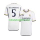 Camisola Real Madrid Jude Bellingham 5 Homem Equipamento principal 2023-2024 Mangas Curtas