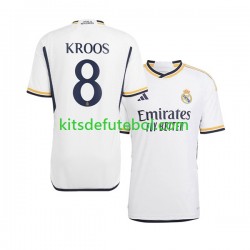 Camisola Real Madrid Kroos 8 Homem Equipamento principal 2023-2024 Mangas Curtas