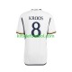 Camisola Real Madrid Kroos 8 Homem Equipamento principal 2023-2024 Mangas Curtas