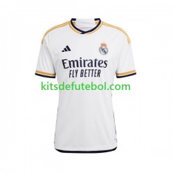 Camisola Real Madrid Mulheres Equipamento principal 2023-2024 Mangas Curtas