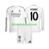 Camisola Real Madrid Luka Modric 10 Criança Equipamento principal 2024-2025 Mangas Compridas