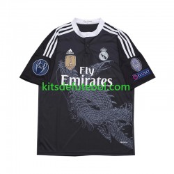 Camisola Retrô Real Madrid Homem Terceiro equipamento 2014 Mangas Curtas